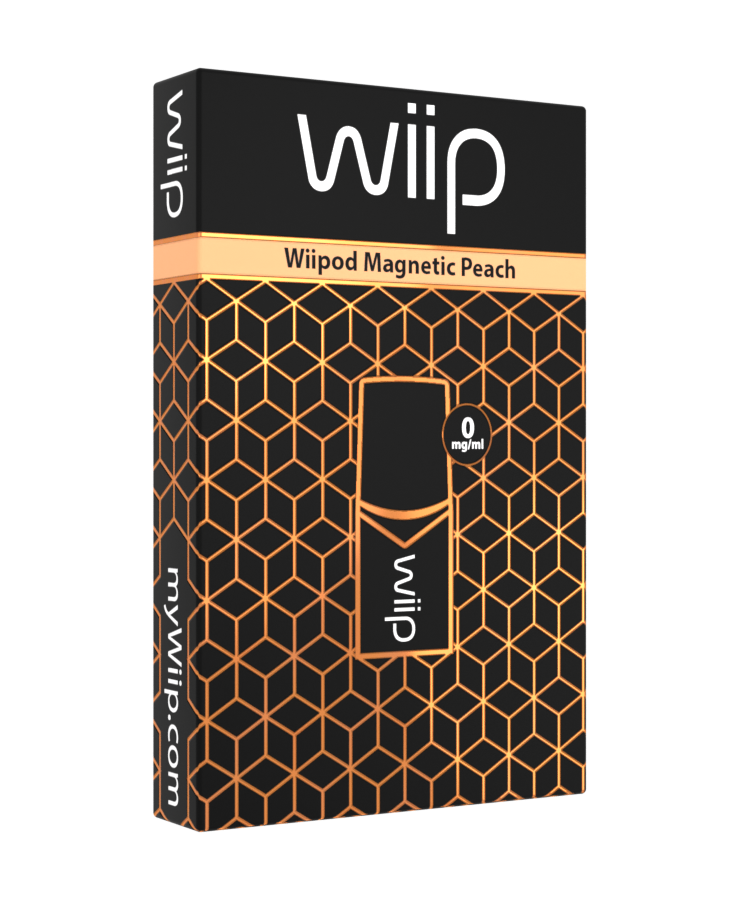 Wiipod Magnetic, Peach 0mg (1.8 ml)