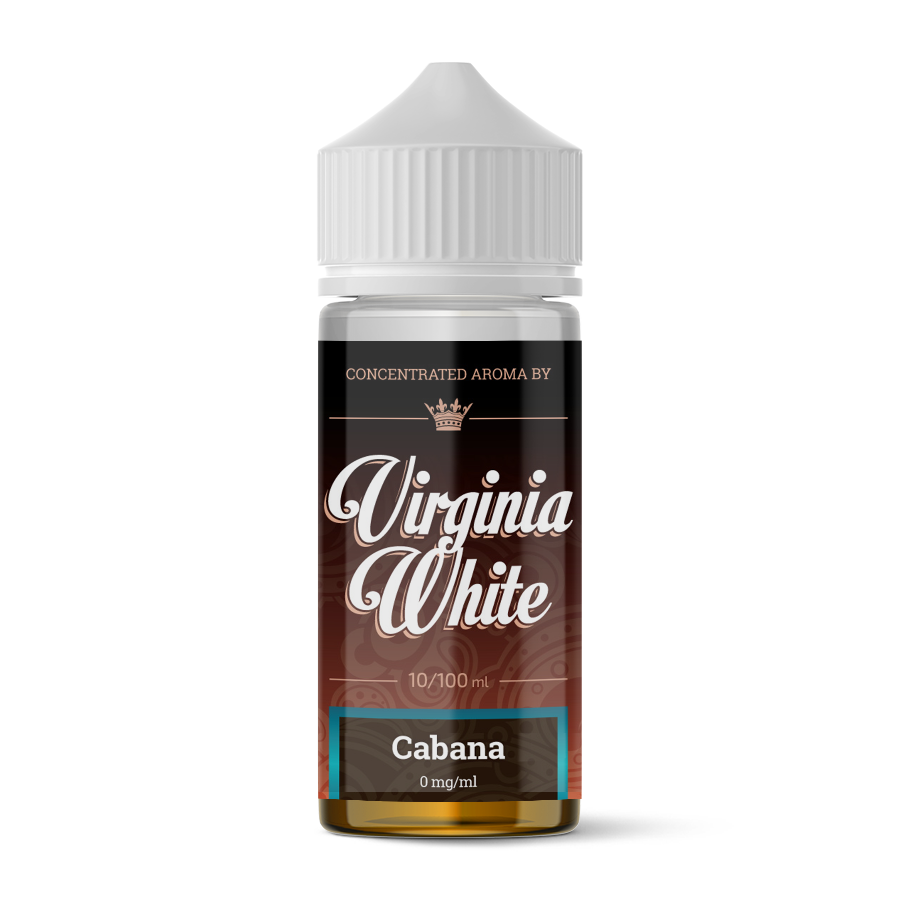 VIRGINIA WHITE Longfill Aroma 10/100ml, Cabana