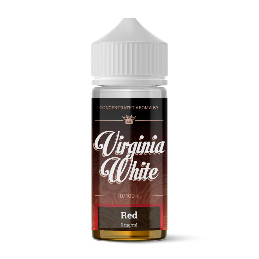 VIRGINIA WHITE Longfill Aroma 10/100ml, Red