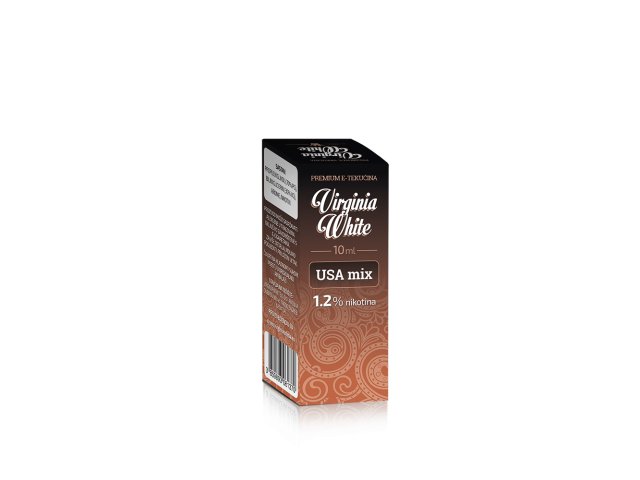 E-tekućina VIRGINIA WHITE USA Mix, 12mg/10ml