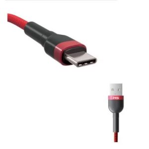 Kabel MS USB-C(m) 2.0 na USB-A(m) 2.0, 1m, crveni