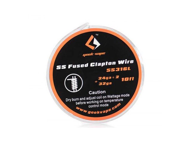 Žica GEEKVAPE Fused Clapton/SS316L 0.5mm*2(=)+0.2mm