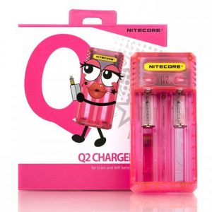 Punjač baterija NITECORE Q2, pink