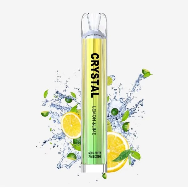 Jednokratna e-cigareta Crystal Lemon Lime