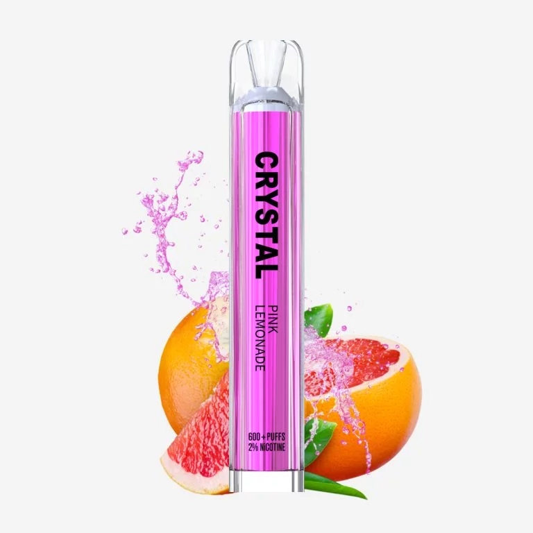 Jednokratna e-cigareta Crystal Pink Lemonade