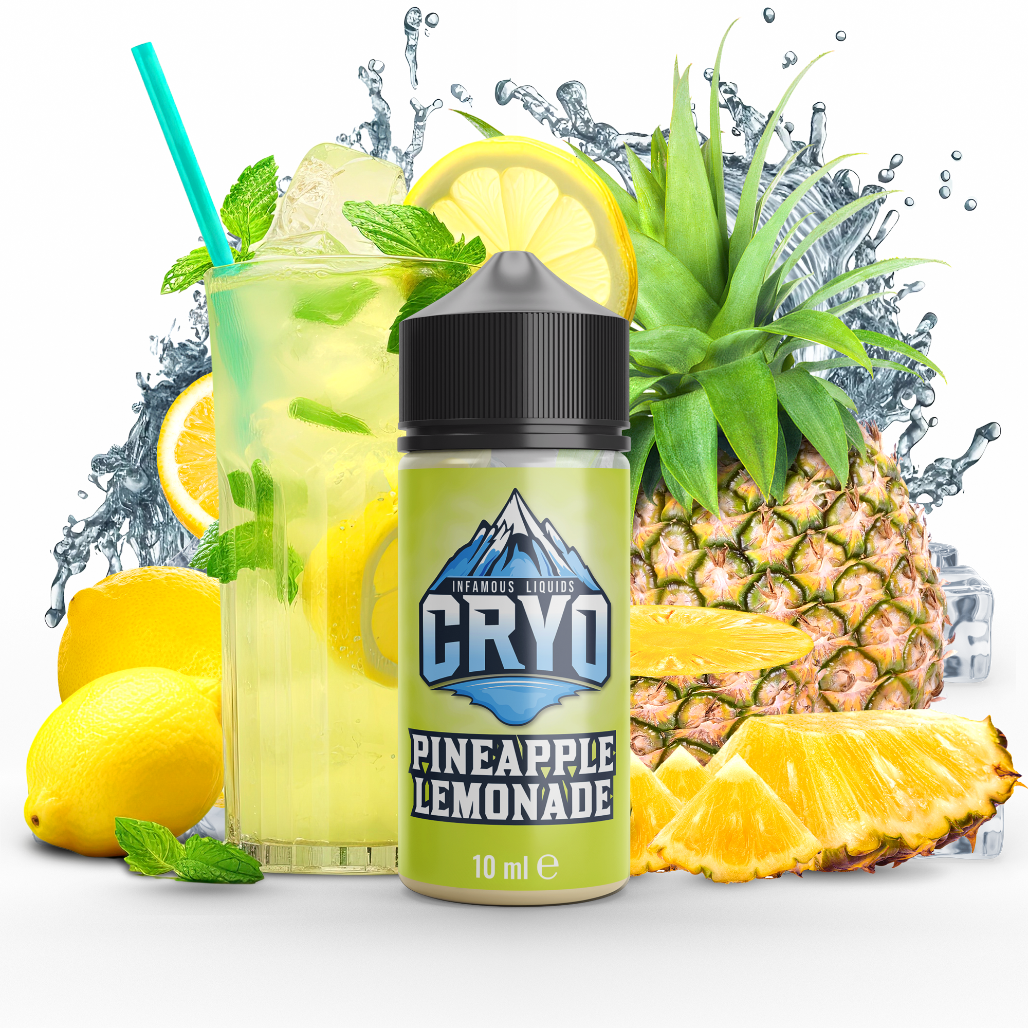 Shake&Vape INFAMOUS Cryo Pineapple Lemonade 10/100ml