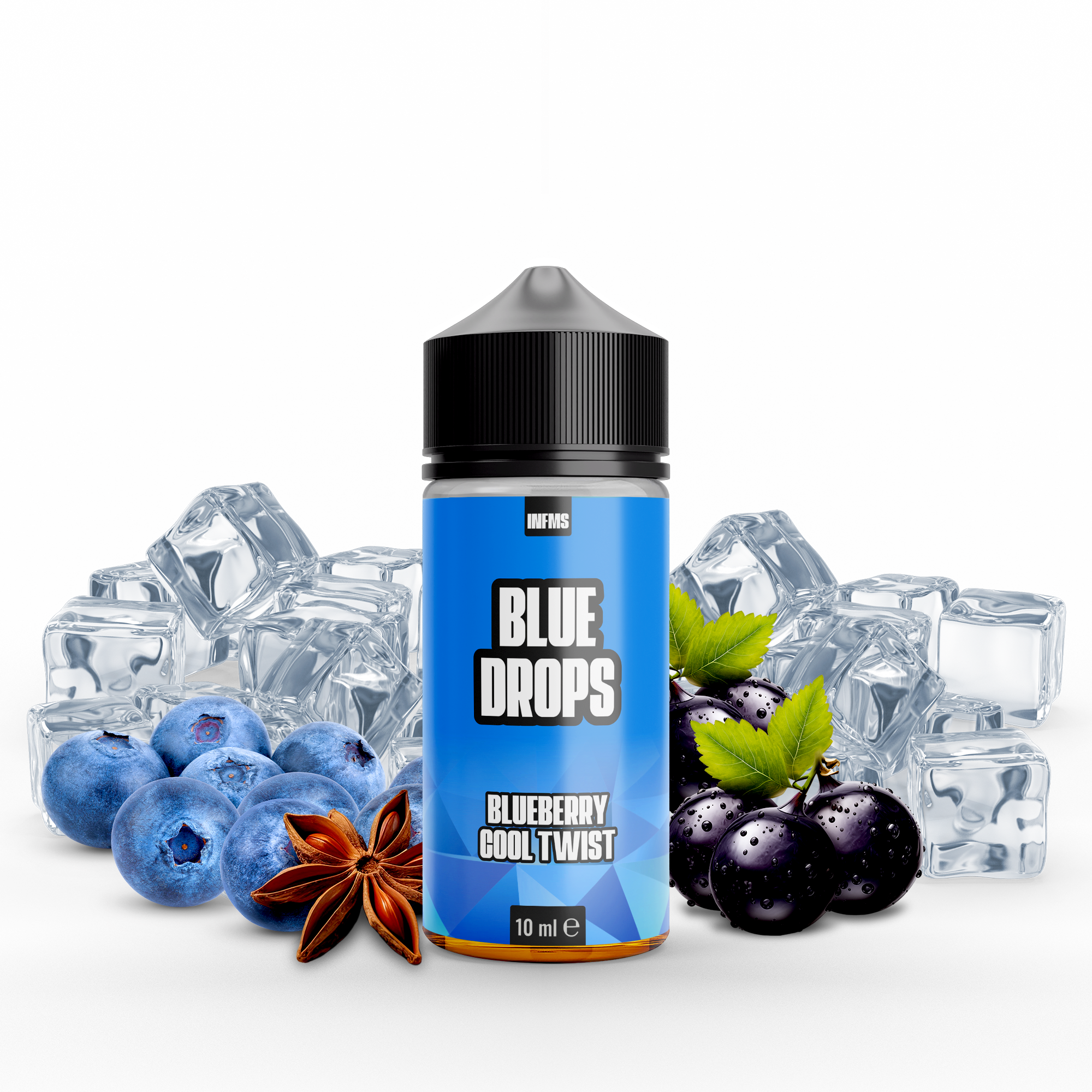 Shake&Vape INFAMOUS Drops Blue Drops 10/100ml