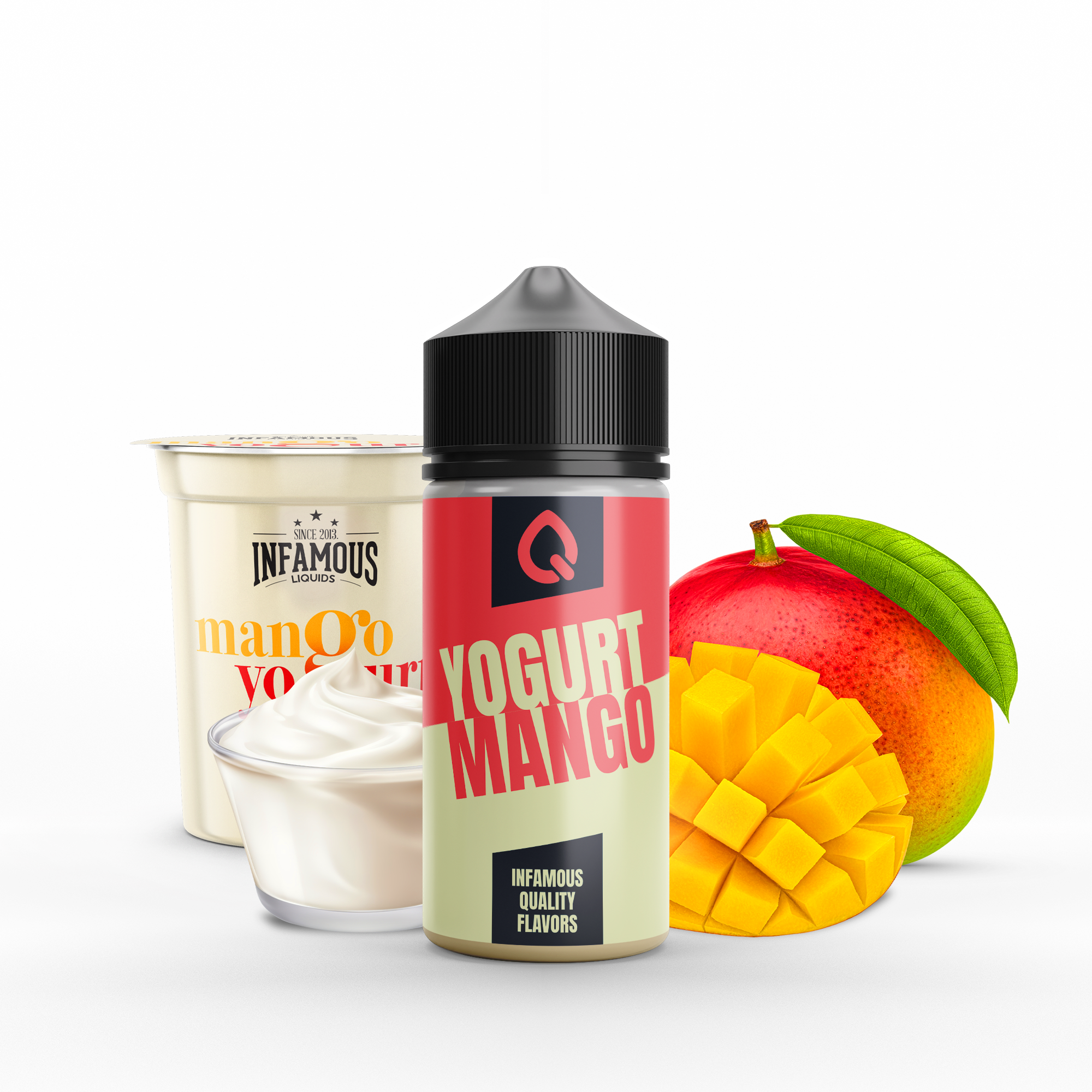 Shake&Vape INFAMOUS Liqonic Yogurt Mango 10/100ml