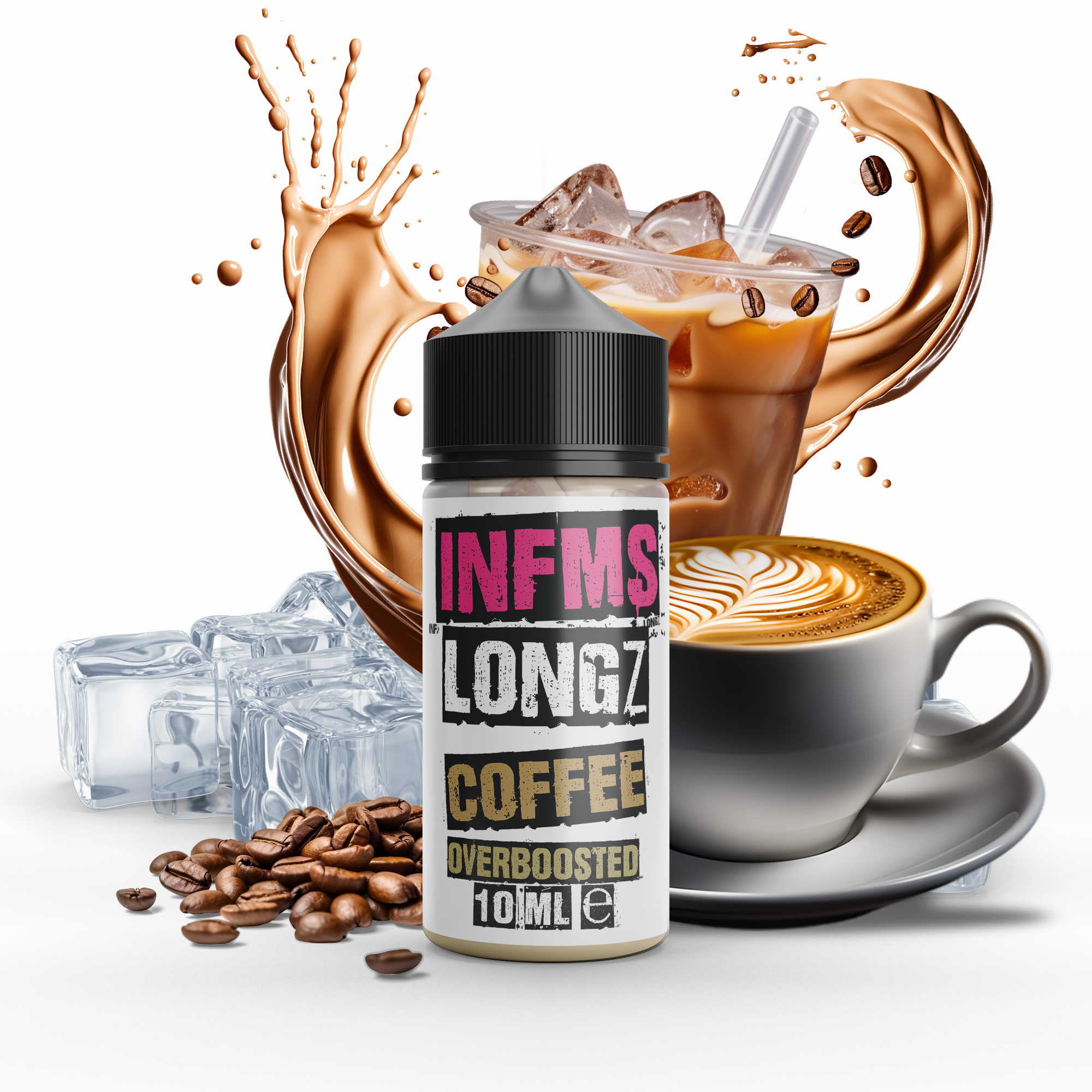 Shake&Vape INFAMOUS Longz Coffee 10/100ml