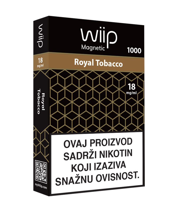 Wiipod Magnetic – Royal Tobacco – 18mg/ml