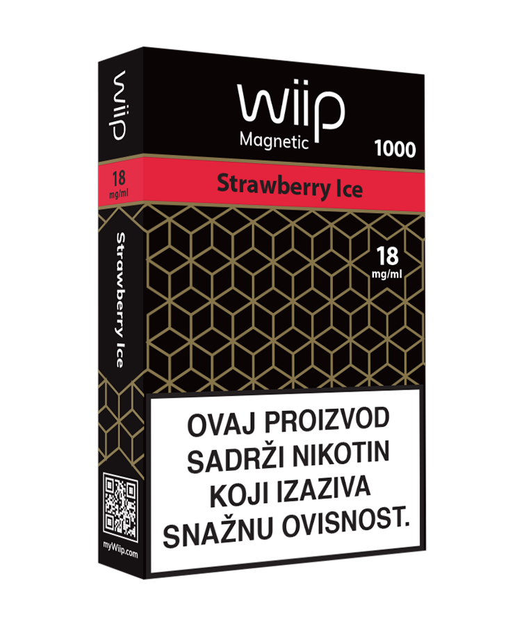 Wiipod Magnetic – Strawberry Ice – 18mg/ml