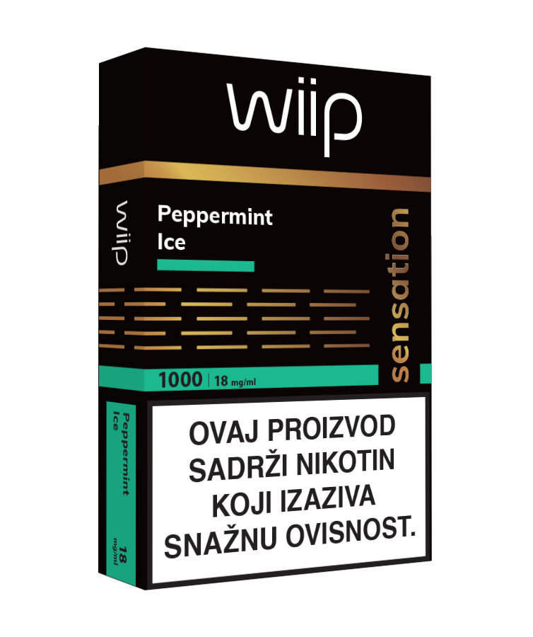 Wiipod Sensation – Peppermint Ice – 18mg/ml