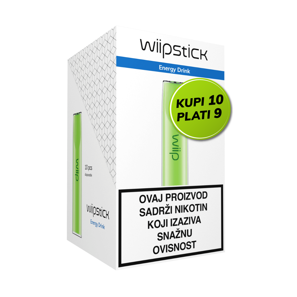Wiipstick multipack 10/1, Energy drink