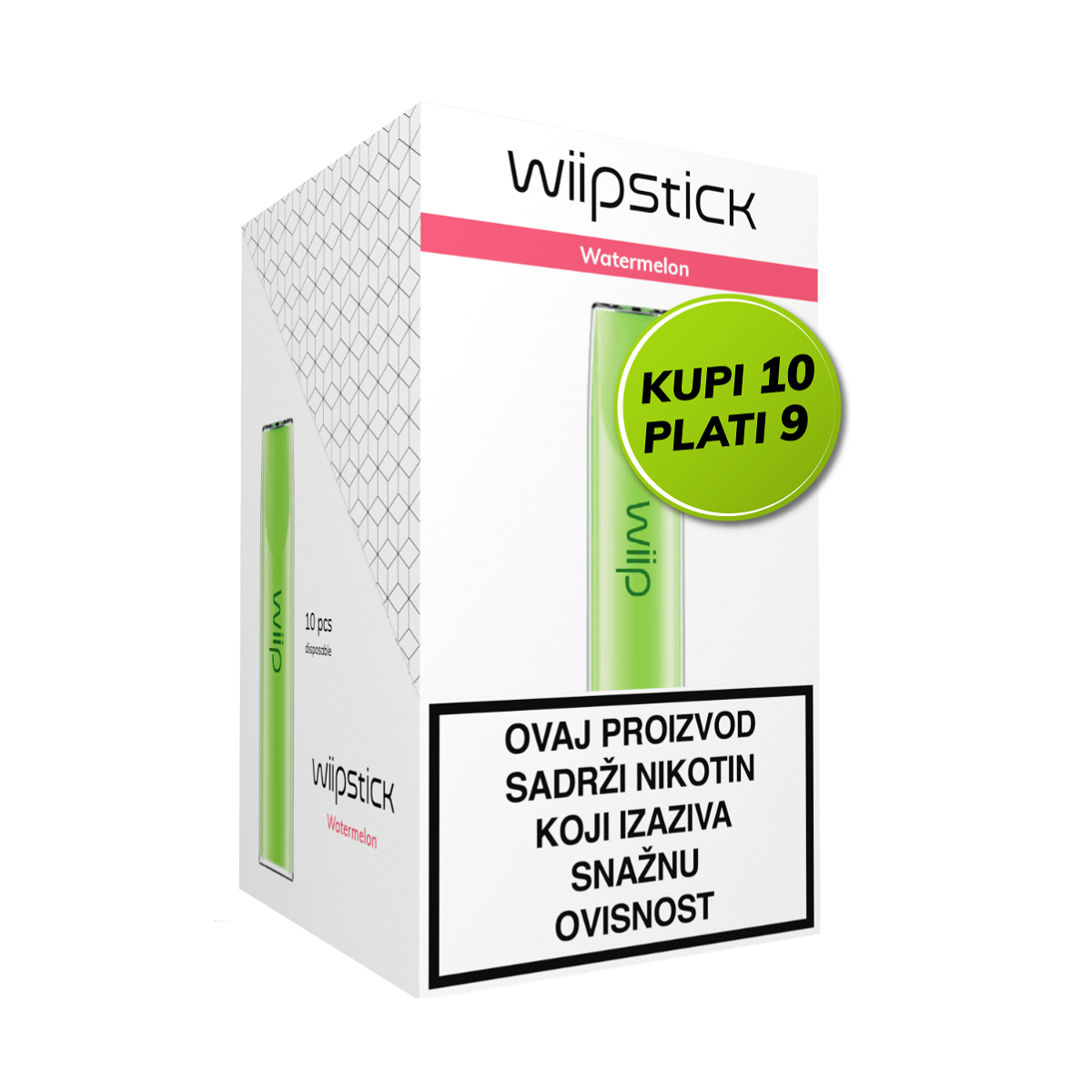 Wiipstick multipack 10/1, Watermelon