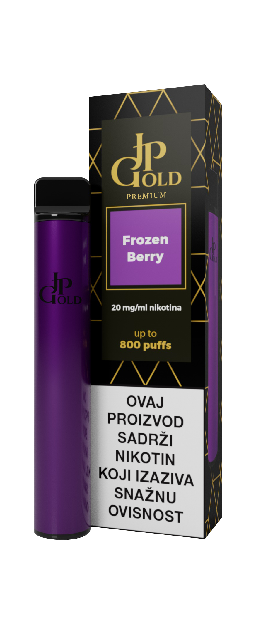 JP GOLD Premium, Frozen Berry, 20mg nicotine