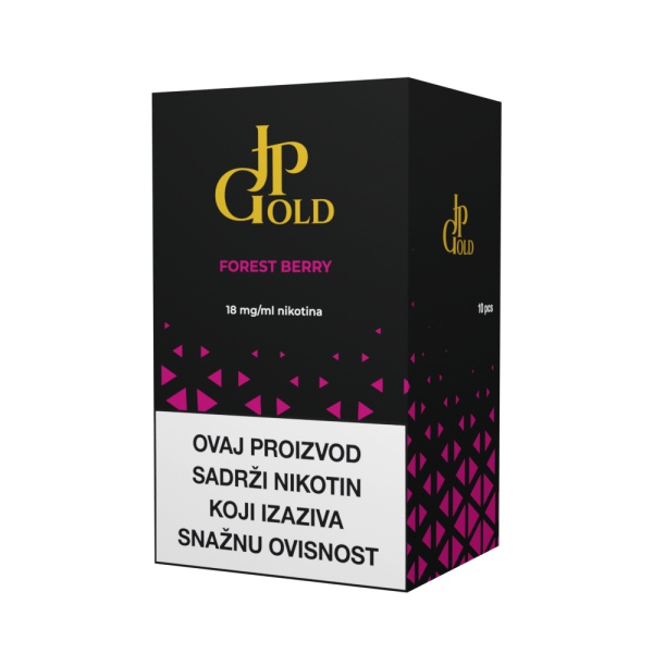 JP GOLD BASIC Multipack 10, Forest Berry, 18mg nicotine