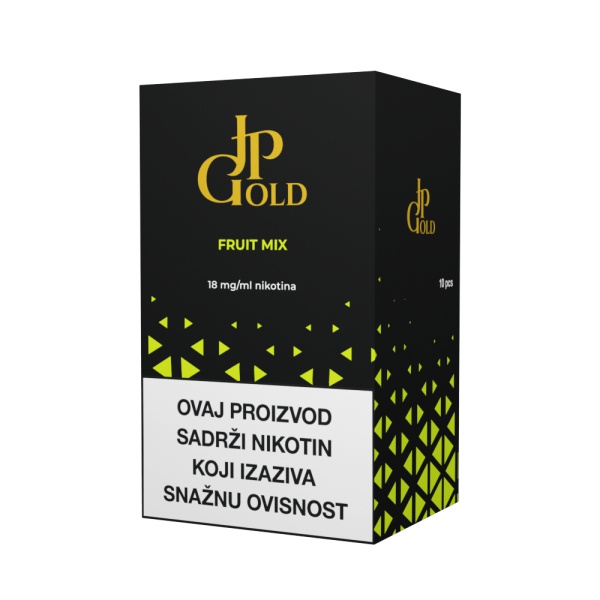 JP GOLD BASIC Multipack 10, Fruit Mix, 18mg nicotine