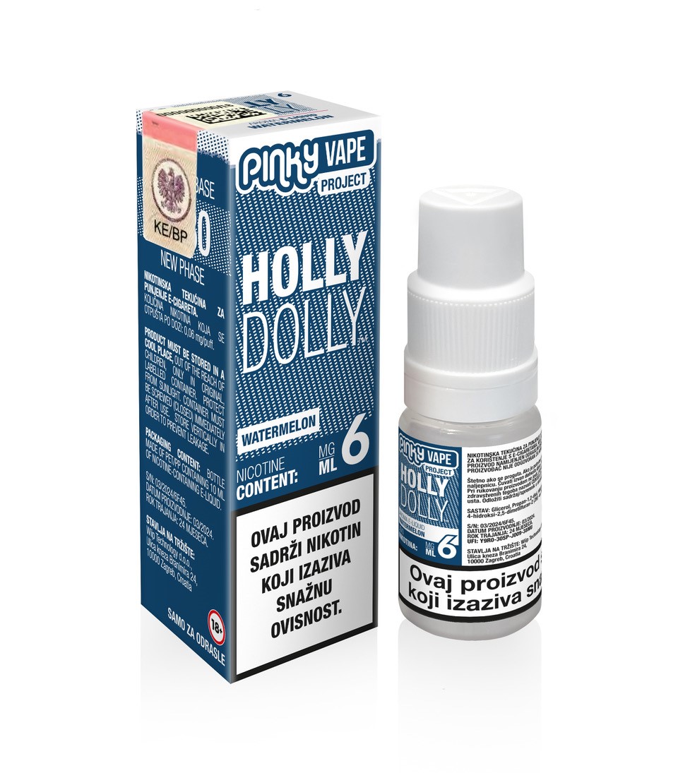 E-tekućina PINKY VAPE Holly Dolly, 6mg/10ml