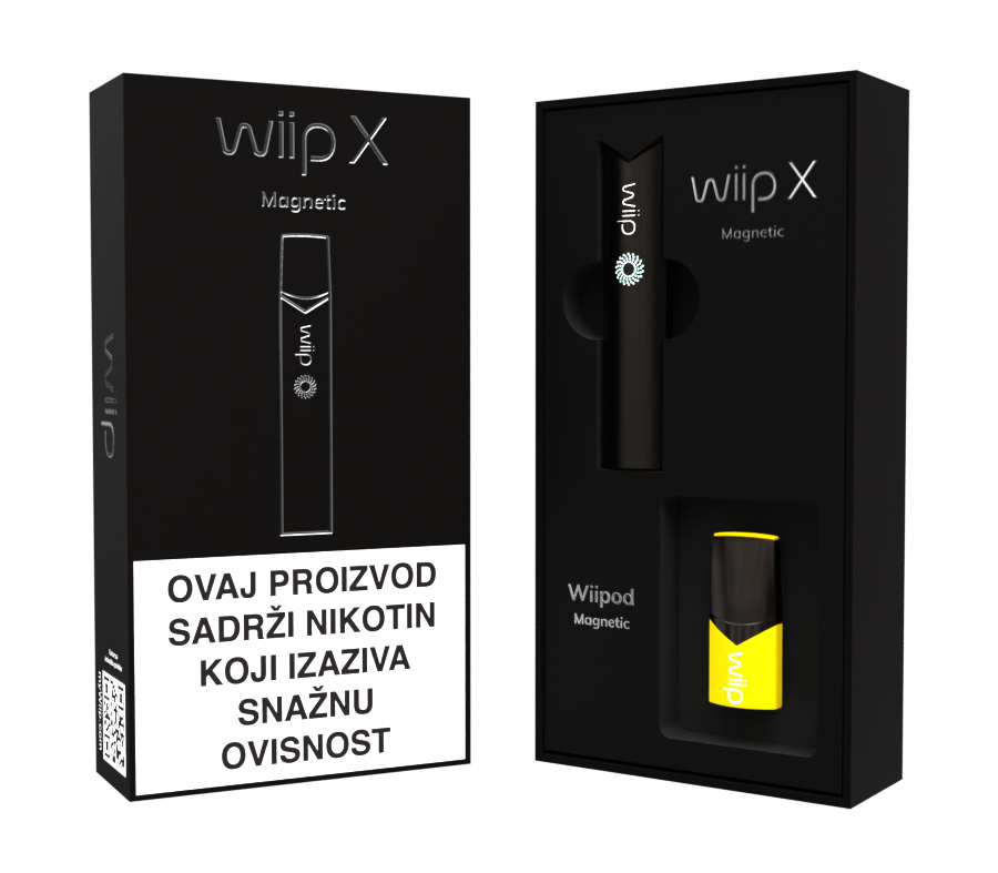 Wiip X Magnetic Starter Kit, Black