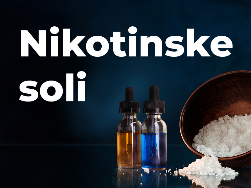 Nikotinske soli (Nicotine salt)