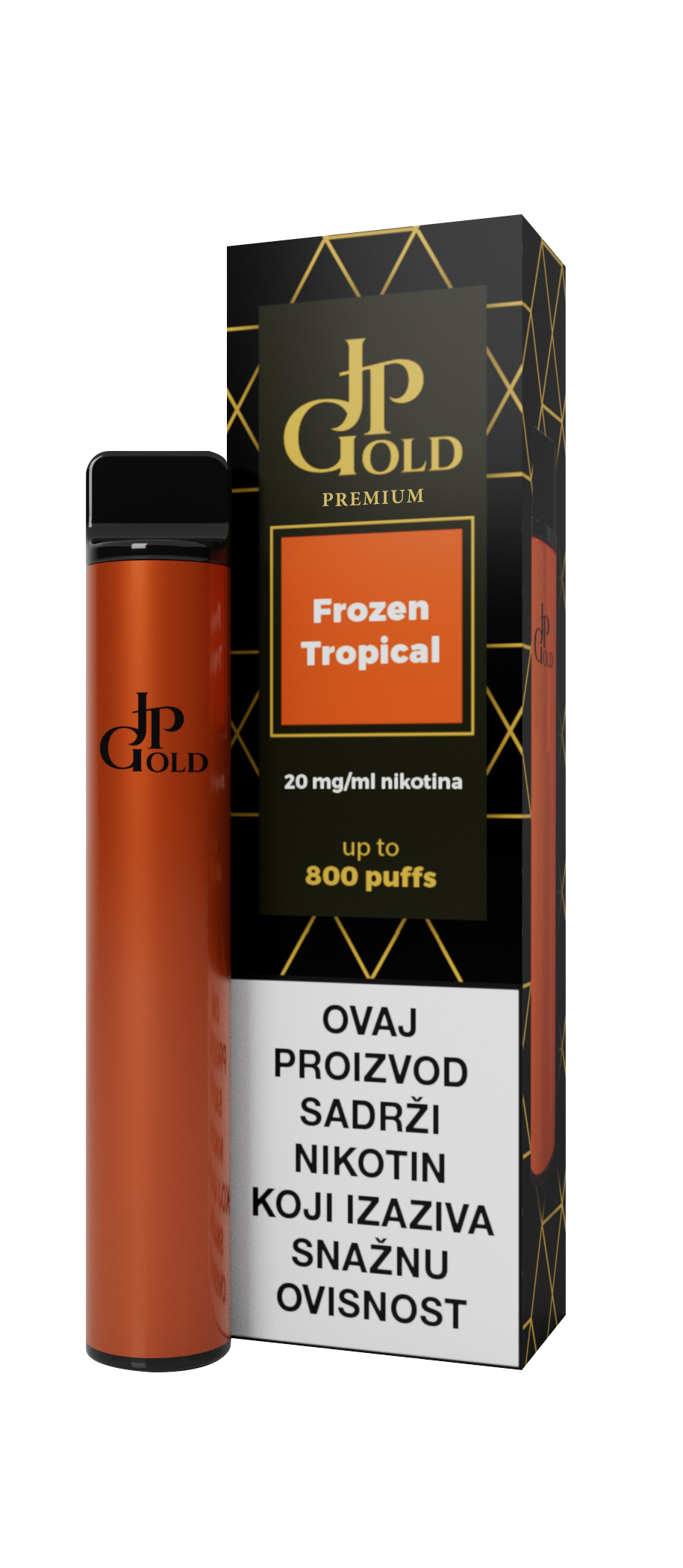 JP GOLD Premium, Frozen Tropical, 20mg nicotine