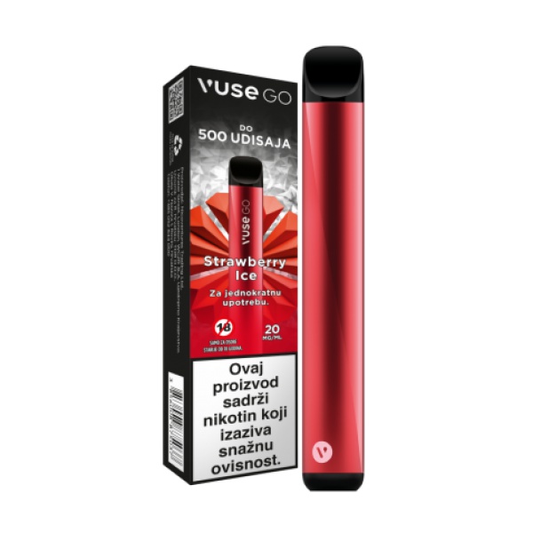 Jednokratna e-cigareta VUSE GO Strawberry Ice 20mg