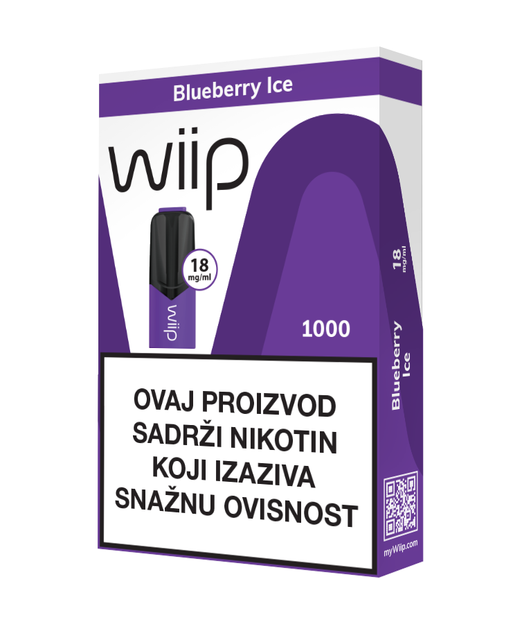 Wiipod, Blueberry Ice 18mg