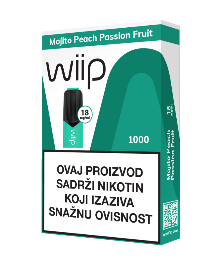 Wiipod – Mojito Peach Passion Fruit – 18mg/ml