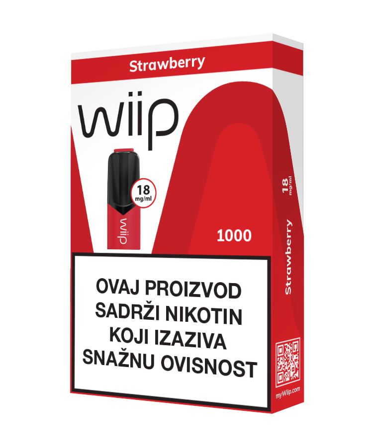 Wiipod – Strawberry – 18mg/ml