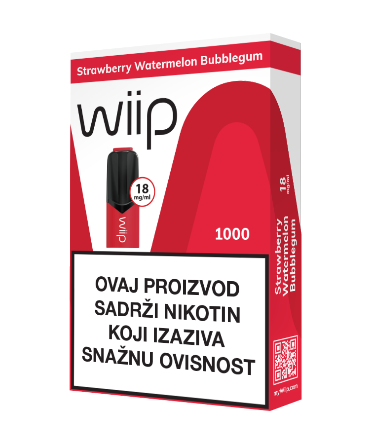 Wiipod – Strawberry Watermelon Bubblegum – 18mg/ml