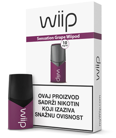 Wiipod, Sensation Grape 10mg