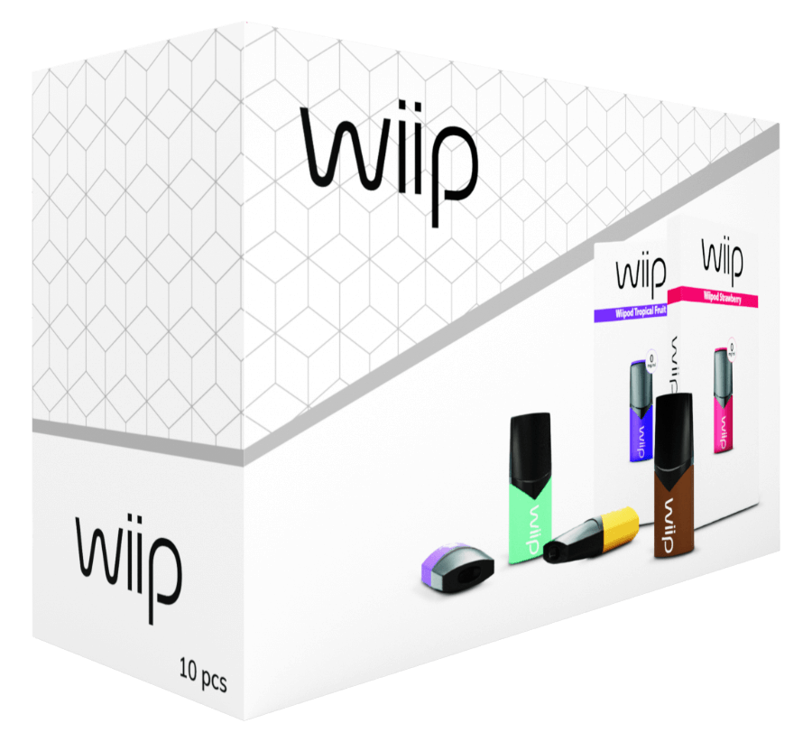 Wiipod multipack 10/1, Tobacco USA 0mg (1.6 ml)