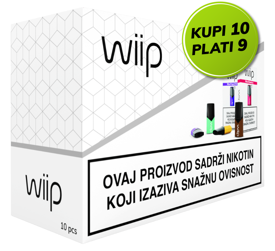 Wiipod multipack 10/1, Sensation Grape 10mg