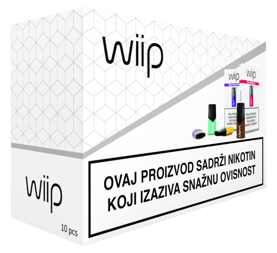 Wiipod multipack 10/1, Strawberry 10mg (1.6 ml)