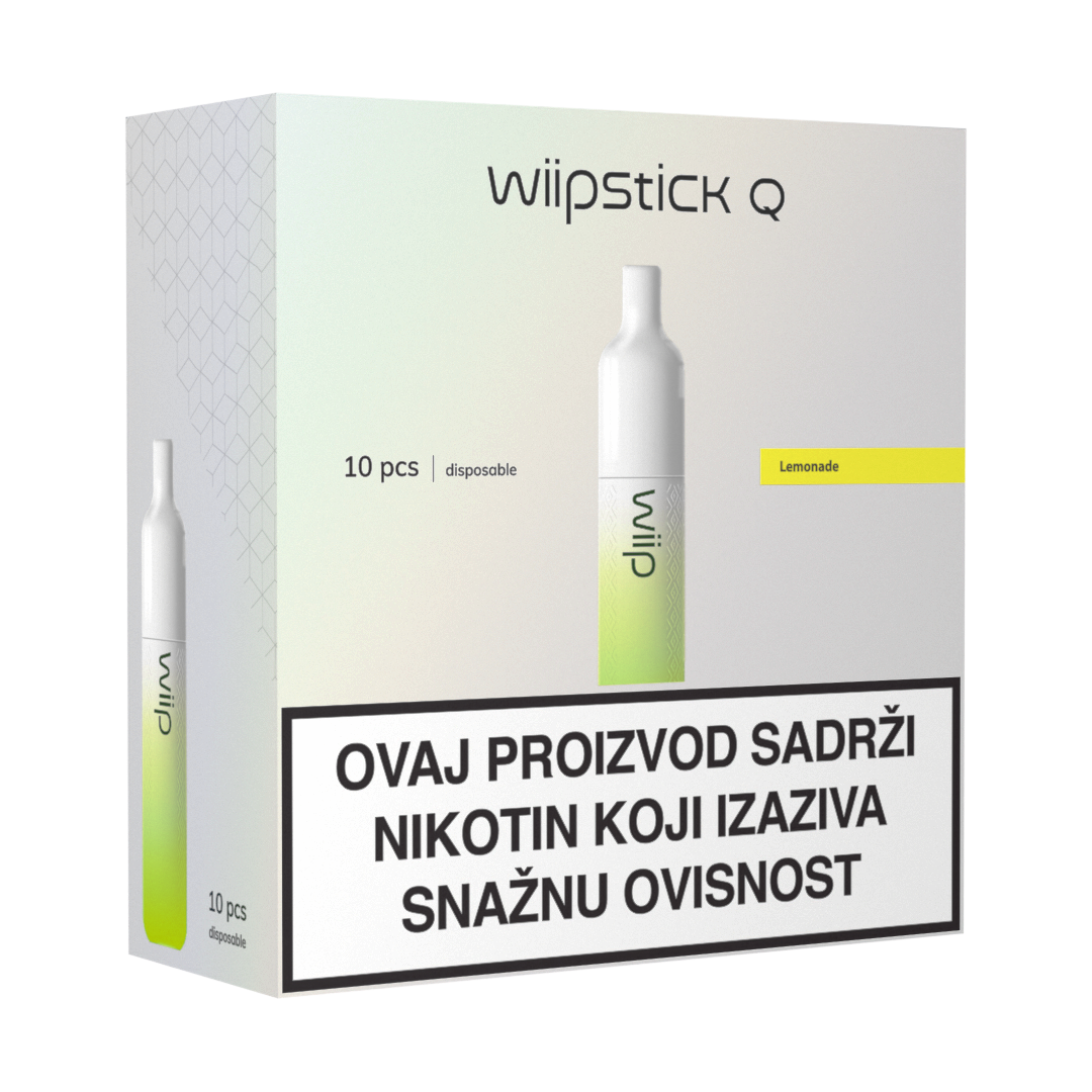 Wiipstick Q multipack 10/1, Lemonade