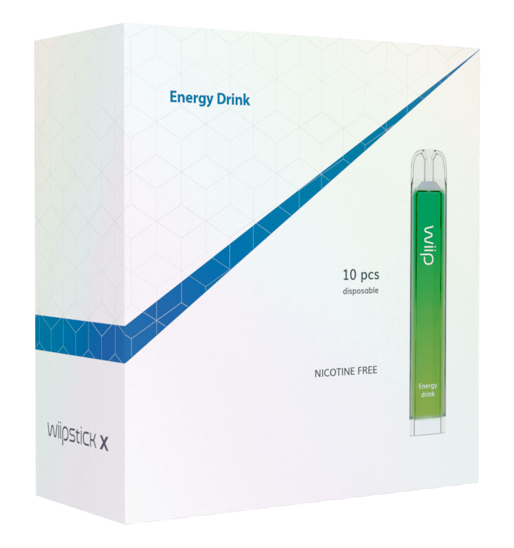 Wiipstick X multipack 10/1, Energy Drink, nicotine free