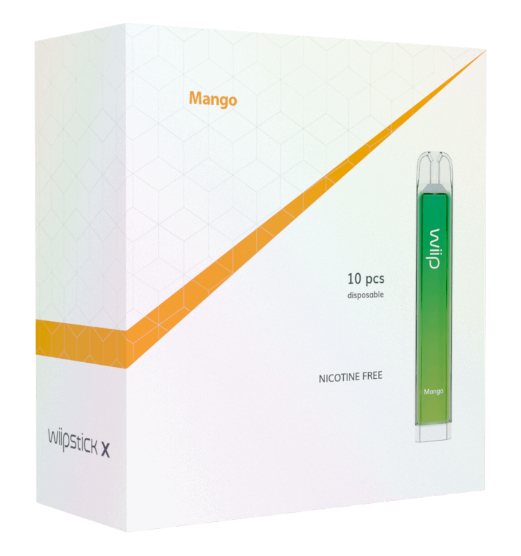 Wiipstick X multipack 10/1, Mango, nicotine free
