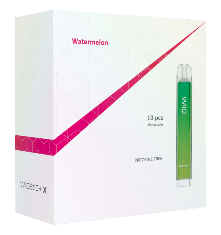 Wiipstick X multipack 10/1, Watermelon, nicotine free