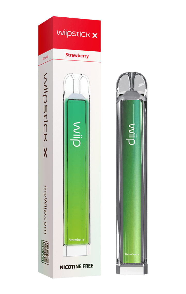 Wiipstick X, Strawberry, nicotine free